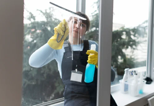 Nettoyage de vitres intérieures et extérieures à Lussas